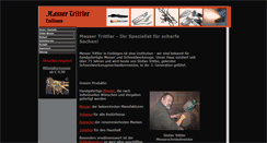 Desktop Screenshot of messer-trittler.de