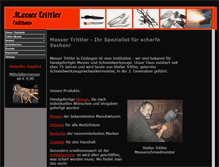 Tablet Screenshot of messer-trittler.de